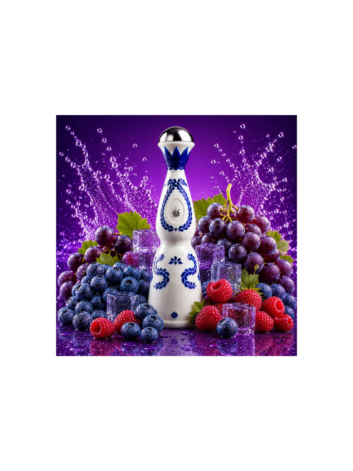 Humo Azul 24K Blueberry Raspberry Grape Vape – Vape Delivery Ibiza